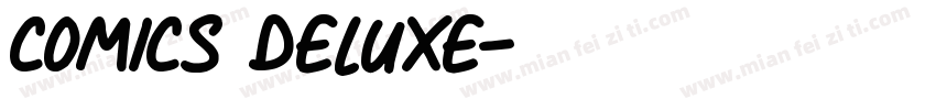 comics deluxe字体转换